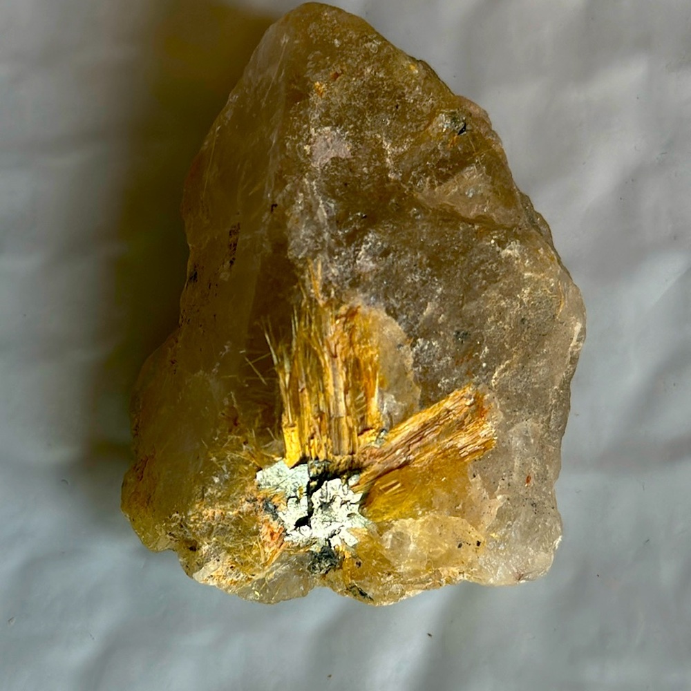 Beautiful Star Rutile with Hematite Quartz from the sought out mind in Brazil